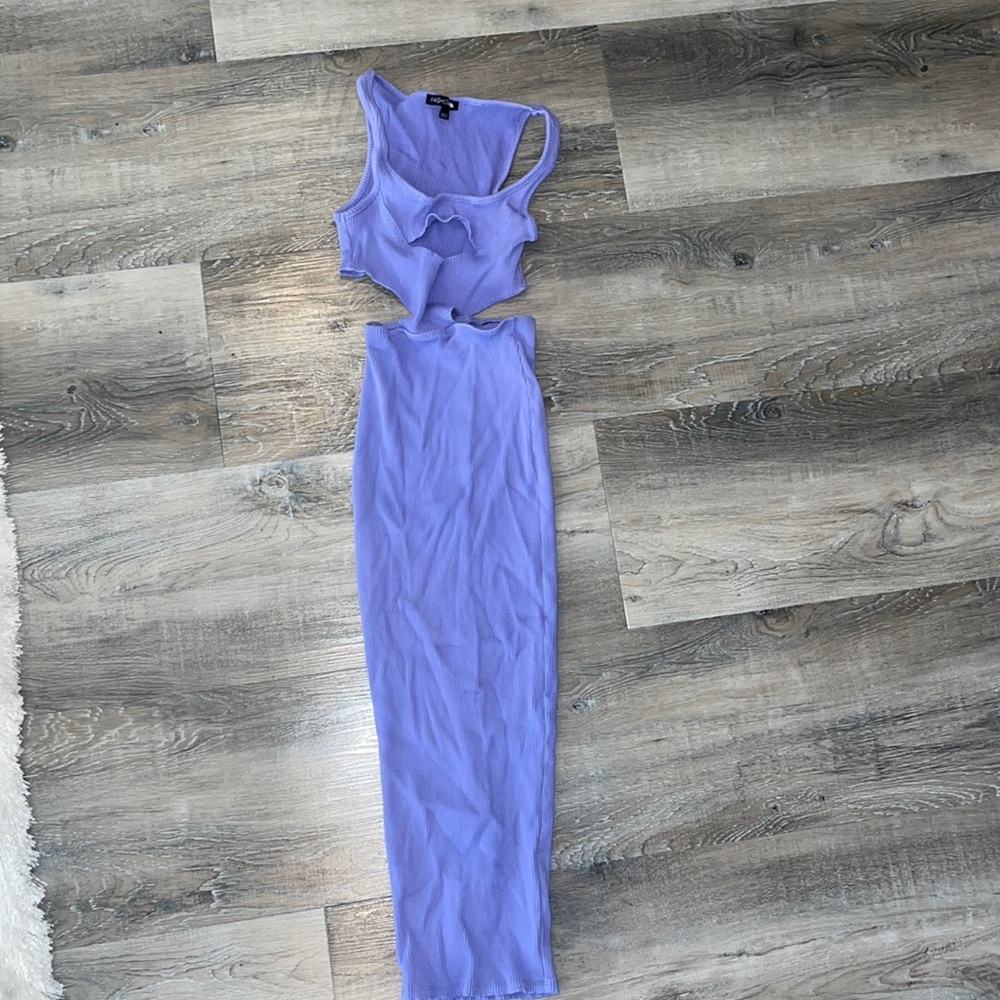 Cutout lavender dress never worn